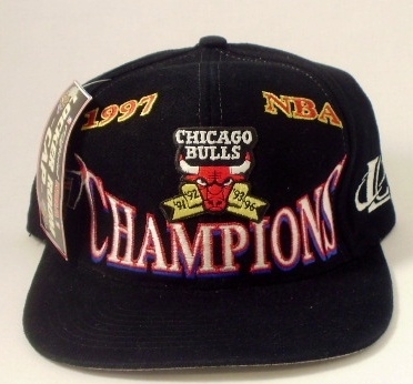 1997 chicago bulls championship hat